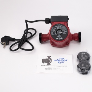 GF CP25/6(180mm) Насос циркуляционный с гайками и кабелем (4 шт/кор)