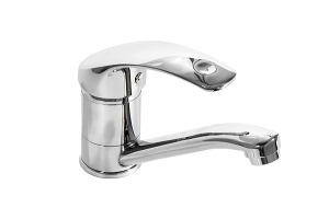 Смеситель для кухни короткий с креплением на гайке SM405-04CS SMART 10 штук в упаковке фото в интернет-магазине SMARTGRP