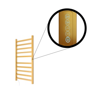 TERMLUX TLHQ10G-10LE30(15х30) Полотенцесушитель лесенка 1000 х 500 х 110 фото в интернет-магазине SMARTGRP