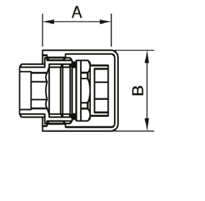 SMT717-2SCH0405 Колпачок со штуцером 1/2"НР и воздухоотводчиком, хромированный 40пар/кор фото в интернет-магазине SMARTGRP