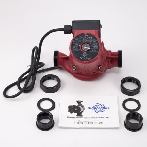 GF CP25/8(180mm) Насос циркуляционный с гайками и кабелем (4 шт/кор)