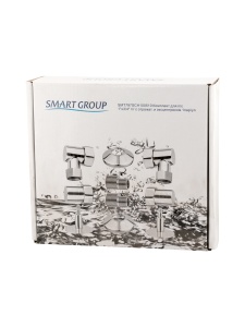 SMT797/2SCH100510CN Комплект 1"х3/4" г/г с отражат. и эксцентриком хром 10пар/кор фото в интернет-магазине SMARTGRP