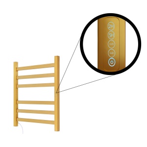 TERMLUX TLHQ06G-6LE30(15х30) Полотенцесушитель лесенка 600 х 500 х 110 фото в интернет-магазине SMARTGRP