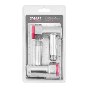 SMART 2741SST1004 Уголок гайка - штуцер 1" х 1/2" для полотенцесушителей 20 пар/кор фото в интернет-магазине SMARTGRP