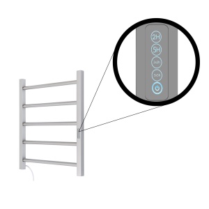 TERMLUX TLHQR06-5LED30D22 Полотенцесушитель лесенка 600 х 500 х 110 фото в интернет-магазине SMARTGRP