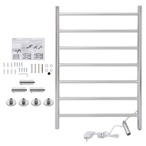 TERMO LUX H800-7ES Полотенцесушитель лесенка 800 х 500 х 110 П - 7 с включателем фото в интернет-магазине SMARTGRP