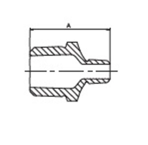 SDH 245 Ниппель переходной 1" наружняя резьба х 1/2" наружняя резьба, оцинкованный, 110 штук в упаковке фото в интернет-магазине SMARTGRP