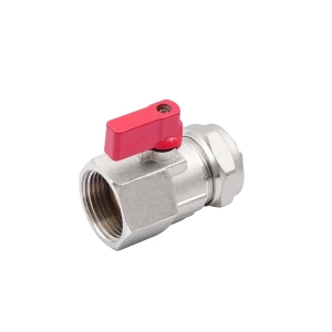 SMART SMT2020N1026 1" F x 26 кран шаровый  для металлопластиковой трубы, бабочка 50 штук в упаковке фото в интернет-магазине SMARTGRP