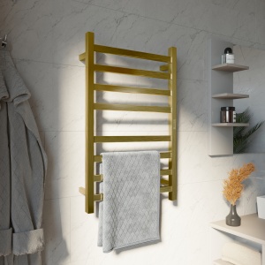 TERMLUX TLHQ08G-8LED30(15х30) Полотенцесушитель лесенка 800 х 500 х 110 фото в интернет-магазине SMARTGRP