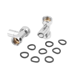 SG8830SCH1010/2 Кран-Вентиль прямой, ручка колп., хром, 1"х1" г/г для п/с, 10 пар/кор