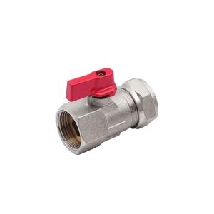 SMART SMT2020N0520 3/4" F x 20 кран шаровый  для металлопластиковой трубы, бабочка 50 штук в упаковке фото в интернет-магазине SMARTGRP