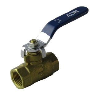 ADN 560H6612B 1-1/4" внутренняя резьба, кран шаровый, синяя ручка, 796 грамм, 25 штук в упаковке