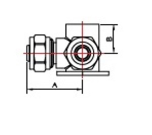 ТЕАМ 1626N00160416 W 16 x 1/2" х 16 Соединение угловое двойное, установочное, цанга - внутренняя резьба - цанга, 60 штук вупаковке фото в интернет-магазине SMARTGRP