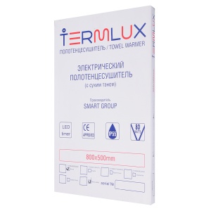 TERMO LUX TLH08-6ESD32D22 Полотенцесушитель лесенка 800 х 500 х 110 фото в интернет-магазине SMARTGRP