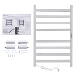 TERMLUX TLHQ08-8ES30 (15x30) Полотенцесушитель лесенка 800 х 500 х 110 фото в интернет-магазине SMARTGRP