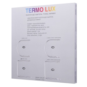 TERMO LUX U50/50Е Полотенцесушитель П - образный 500 х 500 х 85 фото в интернет-магазине SMARTGRP