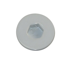 SMT109CH0004D32W Заглушка1/2"НР D=32 mm  белая (RAL9016)  200шт/кор