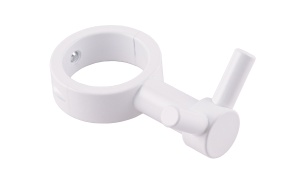 SGHR32-02W Белый Крючок для полотенцесушителя из круглого профиля 40 шт/уп