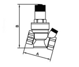 SMART SMT3103NY0004 Регулятор давления 1/2" внутренняя резьба, с отводом для манометра, никель 36 штук в упаковке фото в интернет-магазине SMARTGRP
