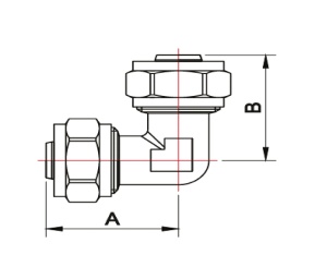 SMART 530020N162000А Уголок, цанга 16 2,0 х цанга 16 2,0 никель, 80 штук в упаковке фото в интернет-магазине SMARTGRP