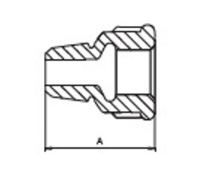 SDH 246 Муфта редукционная 3/4" внутренняя резьба х 1/2" наружняя резьба, оцинкованный, 100 штук в упаковке фото в интернет-магазине SMARTGRP