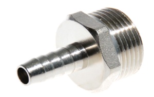 ТЕАМ 650N0410 Штуцер 1/2" наружняя резьба х 10, никель, 450 штук в упаковке