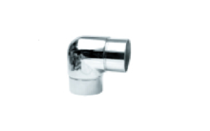 SMART SMT EC 211 D3800 x 1,5 Угловой соединитель 90 градусов, для трубы D38,1 x 1,5 mm марка стали AISI 304