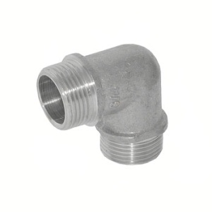 SMART SMT703N6605 Угольник 3/4" наружняя резьба х 3/4" наружняя резьба, никель, 80 штук в упаковке