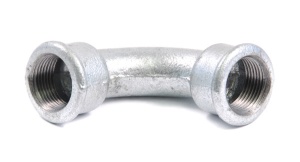 SDH 41 Отвод 45 градусов 1" внутренняя резьба, оцинкованный, 30 штук в упаковке