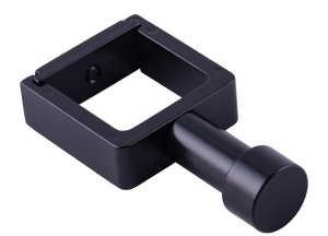 SGHQ30-00B Черный Крючок для полотенцесушителя из квадратного профиля 