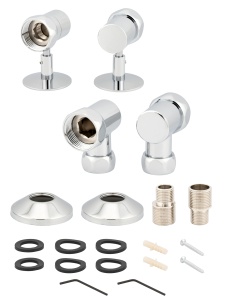 SMART 791SCH100510 Комплект 1" х 3/4" г/г хромированный 10пар/кор