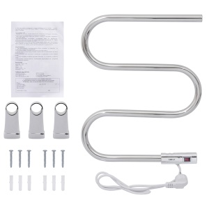 TERMO LUX M50/40ES Полотенцесушитель М-образный 500 х 400 х 85 c включателем фото в интернет-магазине SMARTGRP