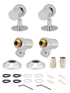 SMT767/2SCH040504CN Комплект для п/с  3/4"ВРх1/2"НР с экцентр., отражат. 10комп/кор