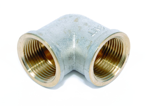 SMART SMT701NY6612  Угольник 1-1/4" внутренняя резьба, никель - желтый, 30 штук в упаковке фото в интернет-магазине SMARTGRP